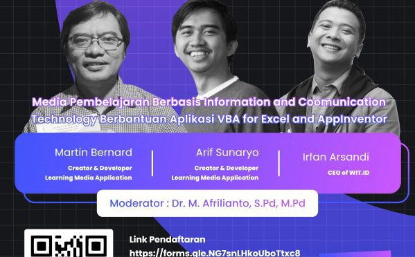 Media Pembelajaran berbasis ICT (Information and Communication Technology) berbantuan Aplikasi VBA for Excel dan AppInventor